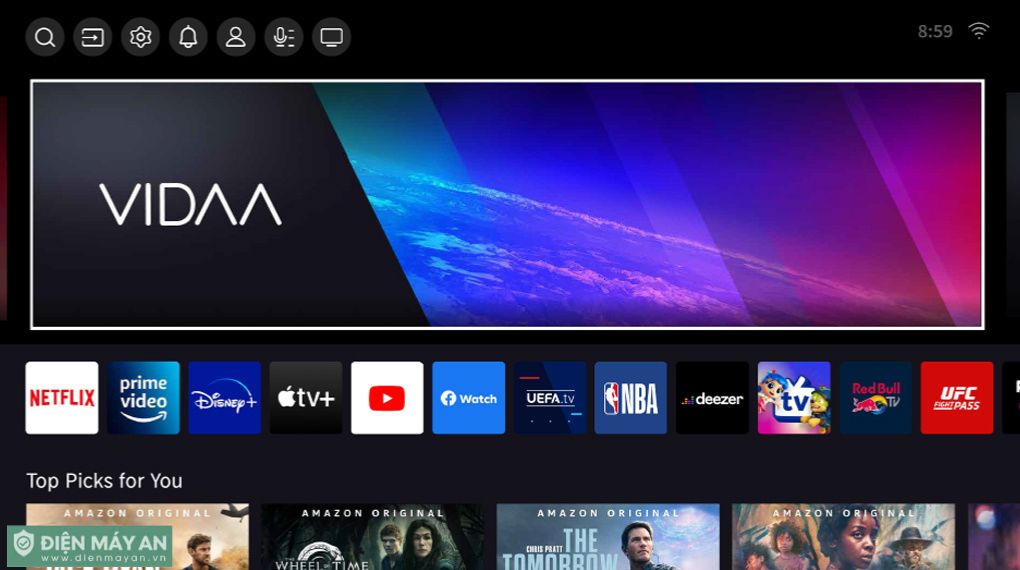 Smart Tivi Toshiba 4K 55 Inch 55E330NP